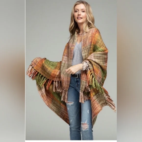 Chunky Yarn Blanket - Picture 1 of 6